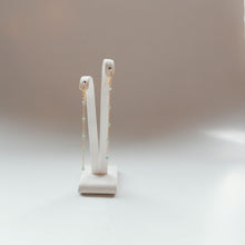 画像をギャラリービューアに読み込む, エメラルドチェーンピアス