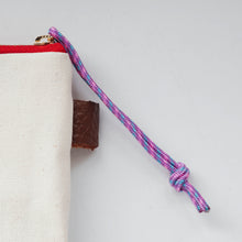 画像をギャラリービューアに読み込む, NEW✨ 珊瑚ロゴ刺繍ポーチ Sサイズ(キナリ)