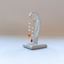 画像をギャラリービューアに読み込む, オパールのピアス