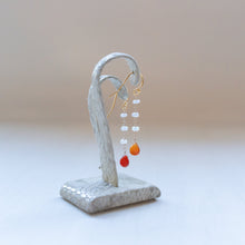 画像をギャラリービューアに読み込む, オパールのピアス