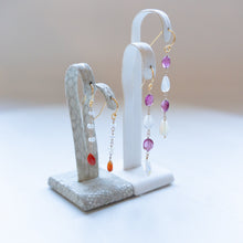 画像をギャラリービューアに読み込む, オパールのピアス