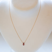 画像をギャラリービューアに読み込む, 【10月誕生石】トルマリンのネックレス/ブリオカット