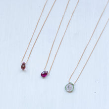 画像をギャラリービューアに読み込む, 【10月誕生石】トルマリンのネックレス/ウォーターメロン