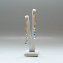 画像をギャラリービューアに読み込む, ✨NEW【11月の誕生石】ブルートパーズのチェーンピアス