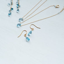 画像をギャラリービューアに読み込む, ✨NEW【11月誕生石】ブルートパーズのネックレス/ブリオレットカット