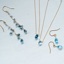 画像をギャラリービューアに読み込む, ✨NEW【11月の誕生石】ブルートパーズの一粒ピアス