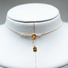 画像をギャラリービューアに読み込む, ✨NEW【11月誕生石】ブルートパーズ・リーフカット/粒々ネックレス