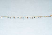 画像をギャラリービューアに読み込む, ✨NEW【11月誕生石】ブルートパーズのリーフカット/粒々ブレスレット