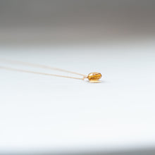 画像をギャラリービューアに読み込む, シトリンのネックレス/マロンカット