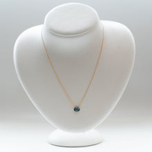 画像をギャラリービューアに読み込む, ブルートパーズのネックレス/マロンカット