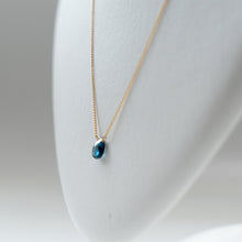 画像をギャラリービューアに読み込む, ✨NEW【11月誕生石】ブルートパーズのネックレス/マロンカット