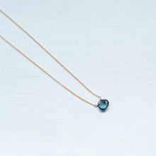 画像をギャラリービューアに読み込む, ✨NEW【11月誕生石】ブルートパーズのネックレス/マロンカット