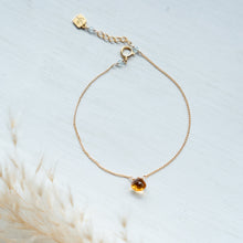 画像をギャラリービューアに読み込む, ✨NEW【11月誕生石】シトリンのブレスレット/マロンカット