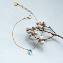 画像をギャラリービューアに読み込む, ✨NEW【11月誕生石】ブルートパーズのブレスレット/ペアシェイプ