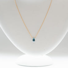 画像をギャラリービューアに読み込む, ✨NEW【11月誕生石】ブルートパーズのネックレス/ブリオレットカット