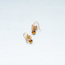 画像をギャラリービューアに読み込む, ✨NEW【11月の誕生石】シトリンのブーケピアス