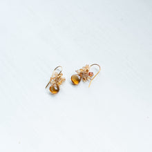 画像をギャラリービューアに読み込む, ✨NEW【11月の誕生石】シトリンのブーケピアス