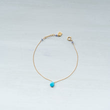 画像をギャラリービューアに読み込む, ✨NEW【12月誕生石】ターコイズのブレスレット(ペアシェイプ)