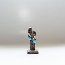 画像をギャラリービューアに読み込む, 【12月誕生石】ターコイズ ブーケピアス