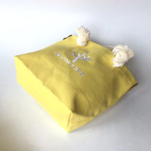 画像をギャラリービューアに読み込む, BRANCHES オリジナル トートバッグМ *珊瑚刺繍入り*クリーム(白刺繍、白紐)