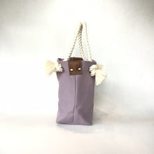 画像をギャラリービューアに読み込む, BRANCHES オリジナル トートバッグ *珊瑚刺繍入り*ウィステリア (白刺繍、白紐)