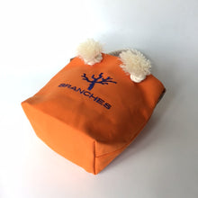 画像をギャラリービューアに読み込む, BRANCHES オリジナル トートバッグ *珊瑚刺繍入り*オレンジ(青刺繍、白紐)