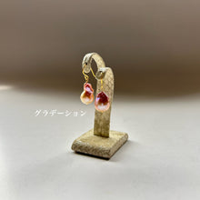 画像をギャラリービューアに読み込む, 淡水カラーパールの1粒ピアス