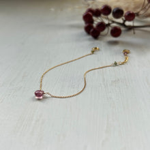 画像をギャラリービューアに読み込む, トルマリンのブレスレット/ピンク