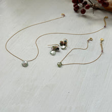 画像をギャラリービューアに読み込む, 【10月誕生石】トルマリンのネックレス/ウォーターメロン