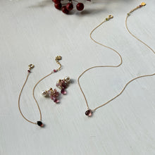 画像をギャラリービューアに読み込む, 【10月誕生石】トルマリンのネックレス/ブリオカット