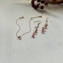 画像をギャラリービューアに読み込む, トルマリンのブレスレット/ピンク