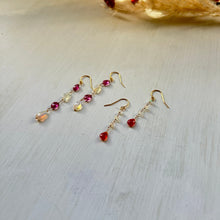 画像をギャラリービューアに読み込む, オパールのピアス