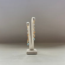 画像をギャラリービューアに読み込む, ✨NEW【11月の誕生石】ブルートパーズとシトリンのチェーンピアス