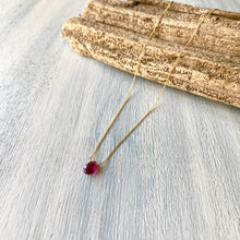 画像をギャラリービューアに読み込む, 【10月誕生石】トルマリンのネックレス/ペアシェイプ