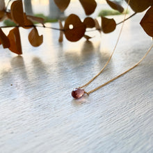画像をギャラリービューアに読み込む, 【10月誕生石】トルマリンのネックレス/ブリオカット