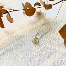 画像をギャラリービューアに読み込む, 【10月誕生石】トルマリンのネックレス/ウォーターメロン