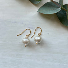 画像をギャラリービューアに読み込む, ✨NEW コットンパール1粒ピアス(10ミリ)