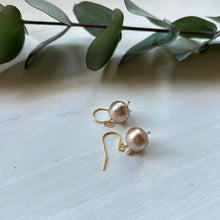 画像をギャラリービューアに読み込む, ✨NEW コットンパール1粒ピアス(10ミリ)