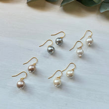 画像をギャラリービューアに読み込む, ✨NEW コットンパール1粒ピアス(10ミリ)