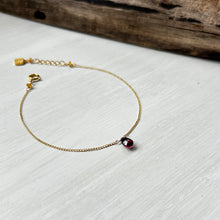画像をギャラリービューアに読み込む, ✨NEW【1月誕生石】ガーネットのブレスレット