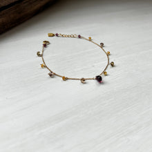 画像をギャラリービューアに読み込む, ✨NEW【1月誕生石】ガーネットのチャームブレスレット