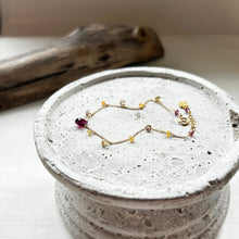 画像をギャラリービューアに読み込む, ✨NEW【1月誕生石】ガーネットのチャームブレスレット