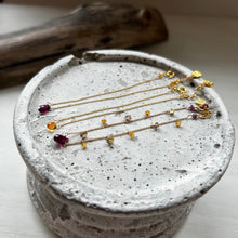 画像をギャラリービューアに読み込む, ✨NEW【1月誕生石】ガーネットのチャームブレスレット