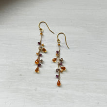 画像をギャラリービューアに読み込む, ✨NEW【1月誕生石】スぺサタイトガーネットチェーンピアス