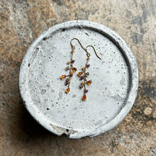 画像をギャラリービューアに読み込む, ✨NEW【1月誕生石】スぺサタイトガーネットチェーンピアス