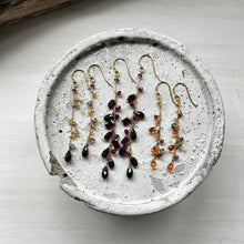 画像をギャラリービューアに読み込む, ✨NEW【1月誕生石】ガーネットチェーンピアス/ロング