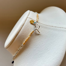 画像をギャラリービューアに読み込む, SVビーズと天然石のネックレス/アメシスト・アマゾナイト