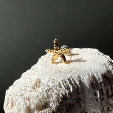 画像をギャラリービューアに読み込む, 🔹サージカルステンレス🔹 片方ピアス / ヒトデ・ゴールド