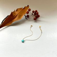 画像をギャラリービューアに読み込む, ターコイズのブレスレット/マロンカット
