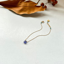 画像をギャラリービューアに読み込む, タンザナイトのブレスレット/マロンカボ